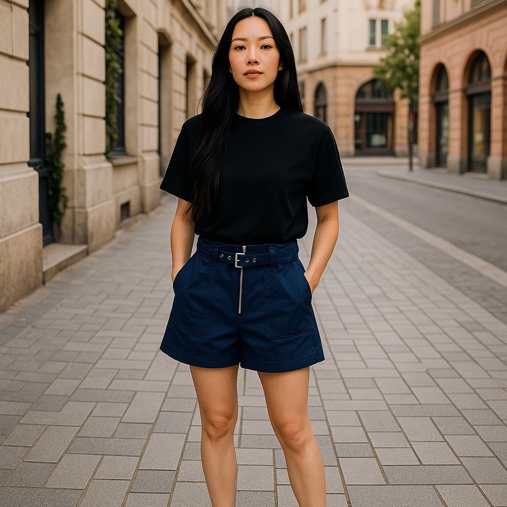 Banana Republic Shorts, Women’s Shorts, Navy Blue Shorts, Banana Republic